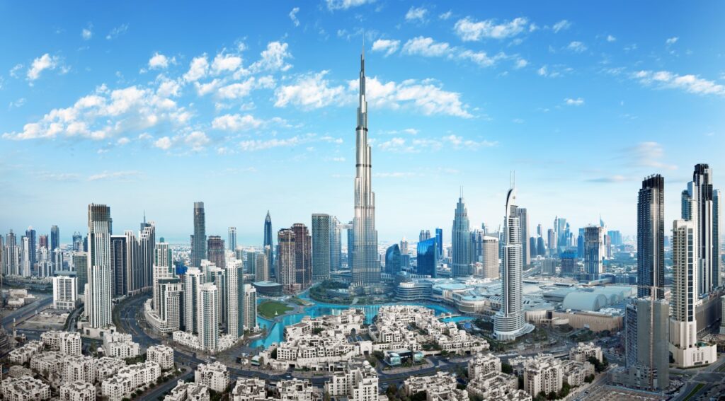 Dubai,-,Amazing,City,Center,Skyline,With,Luxury,Skyscrapers,,United